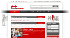 Desktop Screenshot of burzabrigad.sk