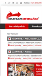 Mobile Screenshot of burzabrigad.sk